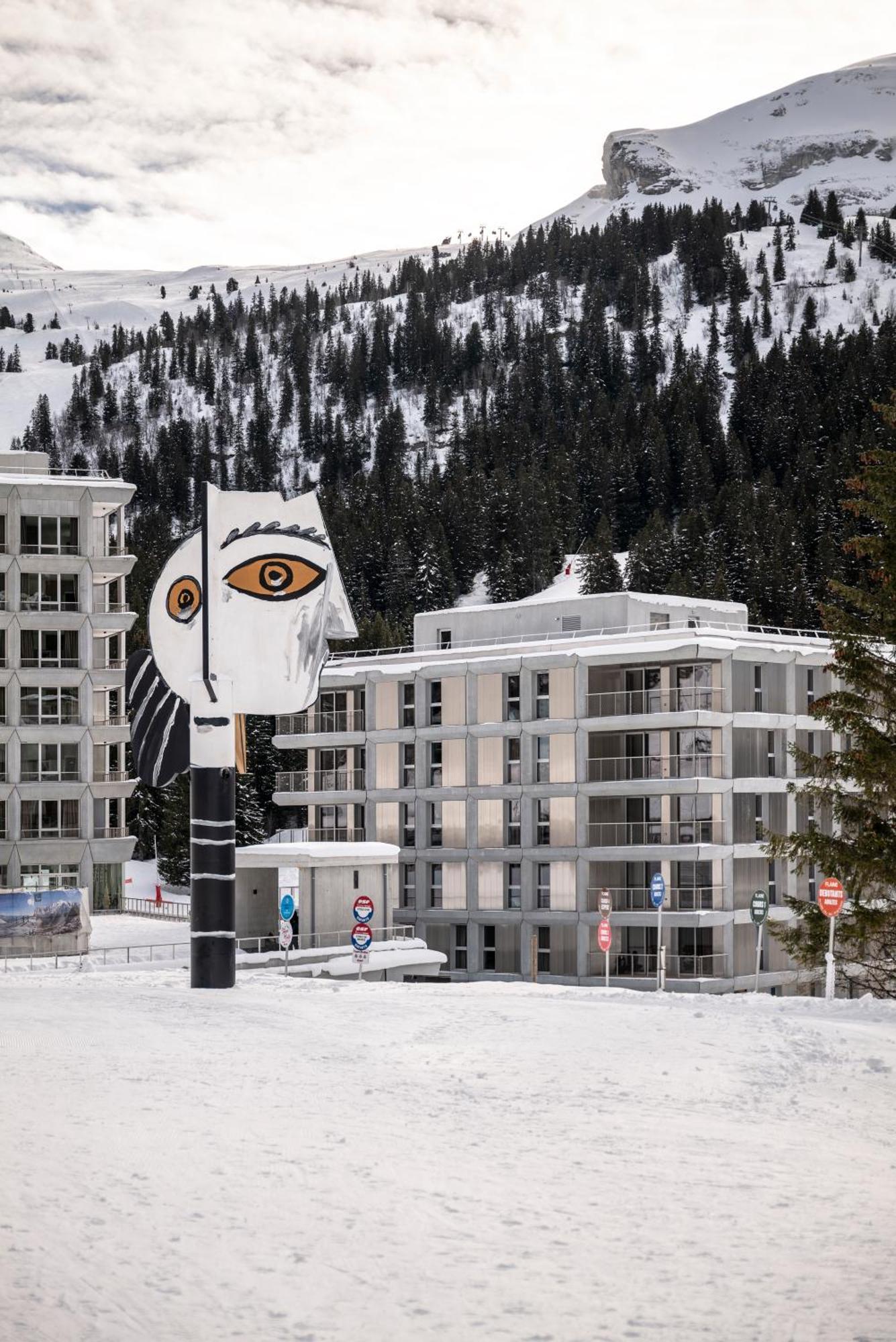 Mgm Hotels & Residences - Hotel Alhena Flaine Exterior foto