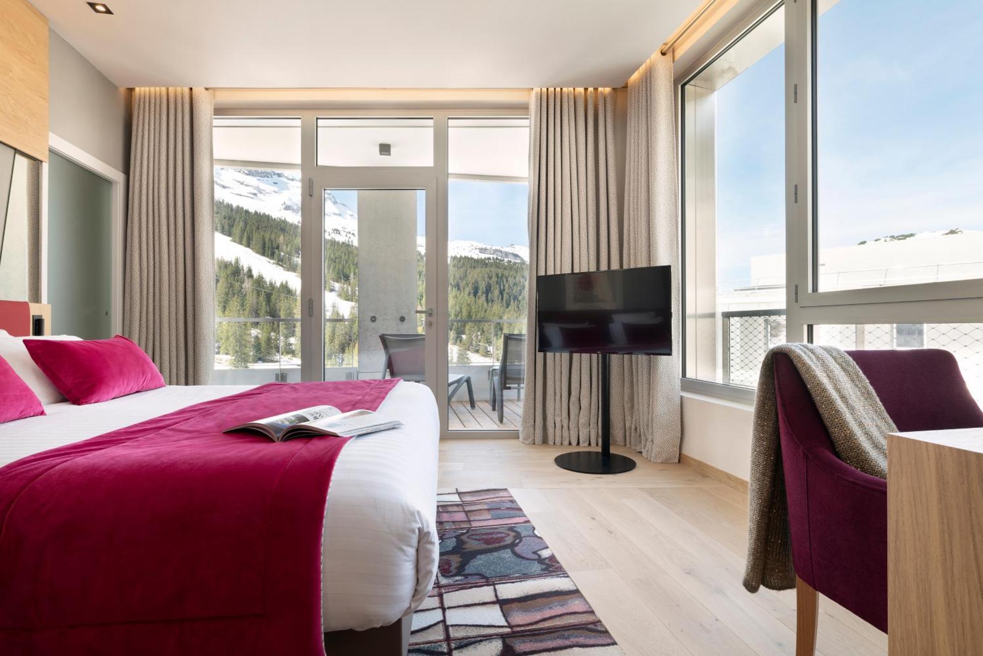 Mgm Hotels & Residences - Hotel Alhena Flaine Exterior foto